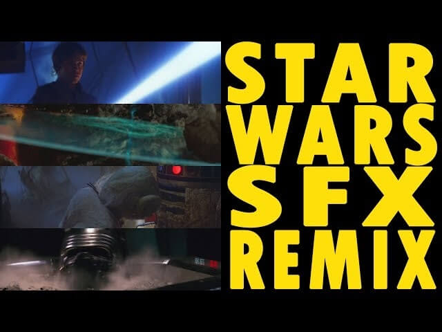 Let’s find a rapper to go in on this beat made exclusively of Star Wars sound effects