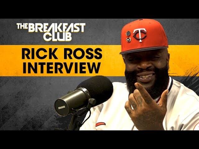 Asked why he’s never signed a female rapper, Rick Ross gives the old “worried he’d fuck her” defense