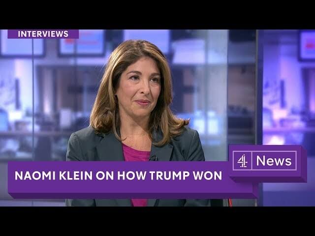 Naomi Klein on the media’s addiction to Trump and how to jam his brand