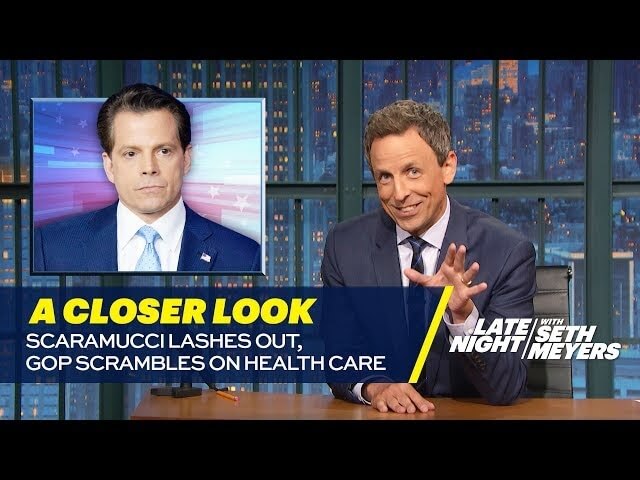 The country watched jokes about health care while the GOP voted on how many will die