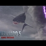 The Sharknado 5 trailer has almost no sharks for some reason