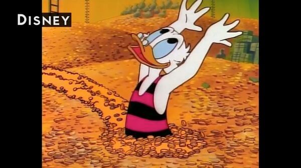 Is it possible to swim through coins, Scrooge McDuck style?