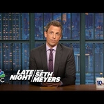 Seth Meyers condemns the many sides of Trump’s racism