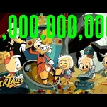 Fill your ears with the sound of 1 billion Ducktales “woo-oos” simultaneously