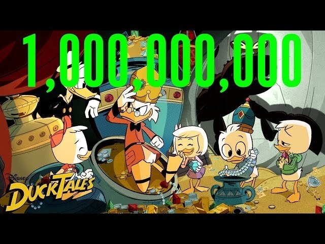 Fill your ears with the sound of 1 billion Ducktales “woo-oos” simultaneously