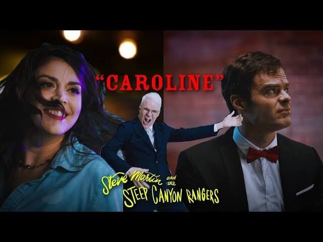 Bill Hader and Cecily Strong star in Steve Martin’s new music video