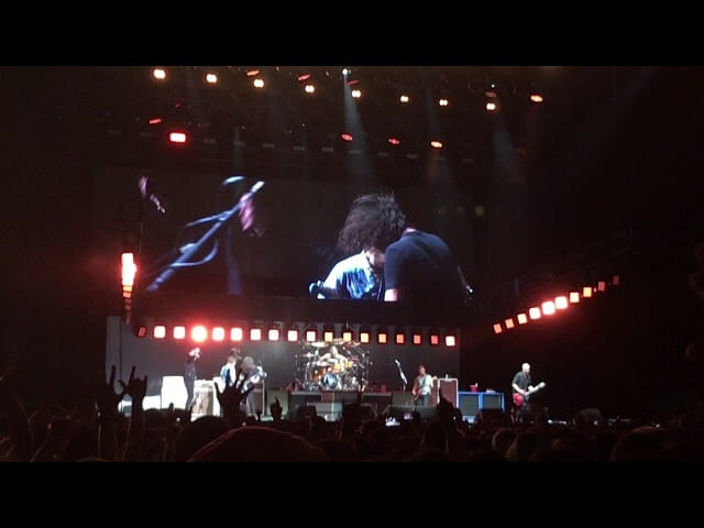 Rick Astley joined the Foo Fighters on stage, called the crowd “motherfuckers”