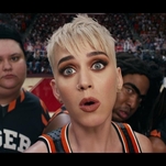 Katy Perry and Nicki Minaj play basketball with famous friends in "Swish Swish" video