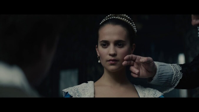 Here's a trailer for Tulip Fever, a movie that might actually come out now