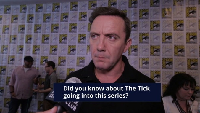 Peter Serafinowicz on learning to love The Tick