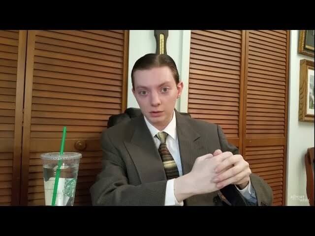 Watch this clean-cut young man explain the glories of Starbucks water