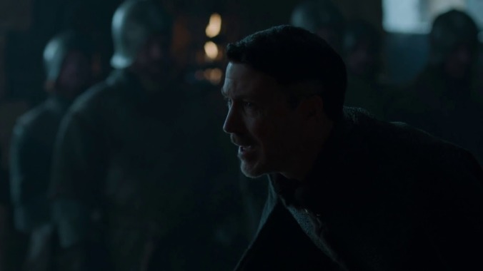 The real MVP of last night's Game Of Thrones was Littlefinger's "oh shit" face