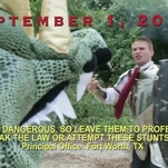 Celebrate the ability to openly carry swords in Texas with this batshit PSA