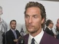 Matthew McConaughey was being interviewed when he learned of Sam Shepard’s death