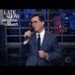 On The Late Show, Stephen Colbert belts a mournful musical farewell to The Mooch