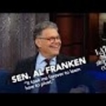 Former comic Senator Al Franken did a tight 15 on Donald Trump on The Late Show