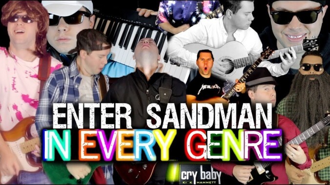 Hear “Enter Sandman” as everything but “Enter Sandman”