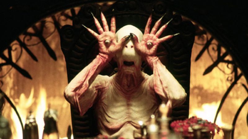Start Halloween early by becoming the freaky eye man from Pan's Labyrinth