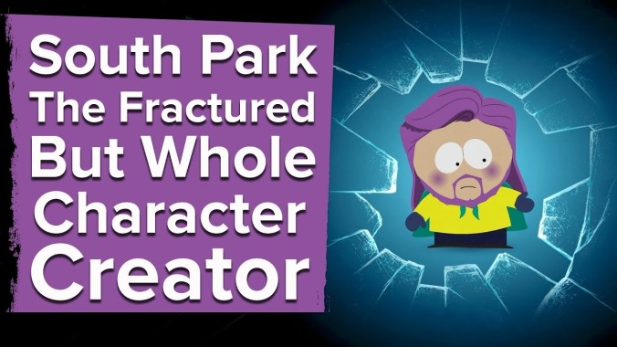 The
new South Park game gets harder as your character’s skin gets darker