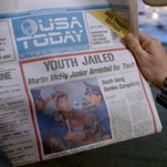 Someone is collecting fake newspaper headlines from movies