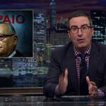 After a few weeks off, John Oliver catches us up on Trump's pal Joe Arpaio, the world's worst sheriff