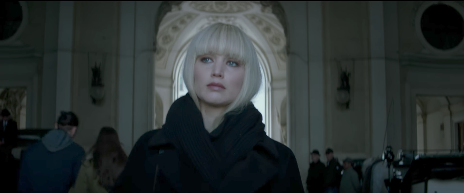 Jennifer Lawrence goes Black Widow in the first Red Sparrow trailer