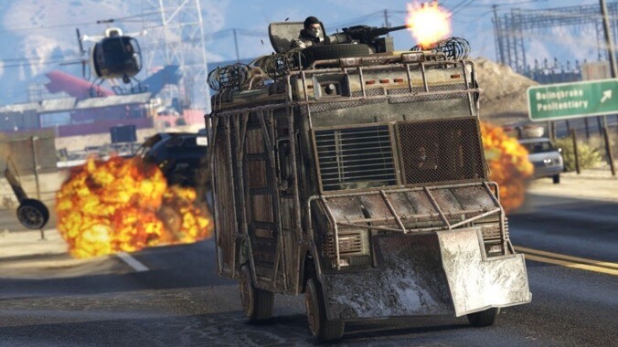 Grand Theft Auto V’s new online mode is Battlegrounds but with way more mayhem