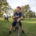 Here's Ian MacKaye, just chilling at the Juggalo March