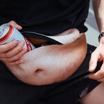 Now you can have a fake dad bod for some ungodly reason