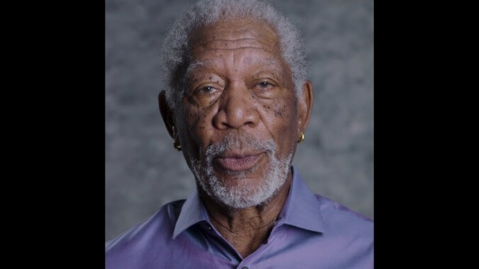 Russia's state-run media goes after Morgan Freeman