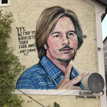 Beautiful, inspirational mural confuses David Spade for Kurt Cobain
