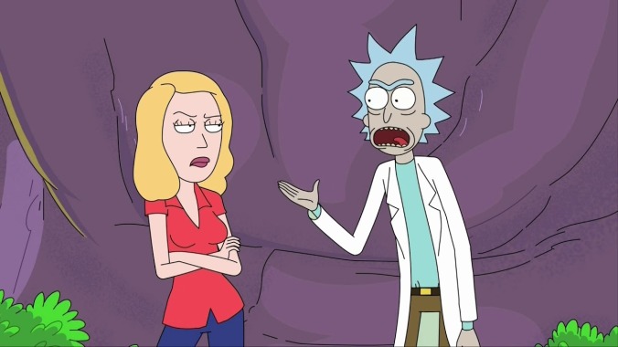 Beth learns she's as terrible as her father on Rick And Morty