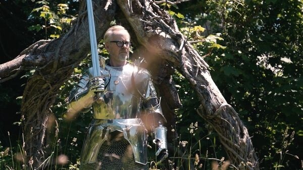 Adam Savage suits up in this exclusive Armor Build trailer