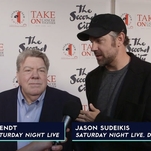 Jason Sudeikis’ fondest memory of his uncle George Wendt involves a death-defying drive