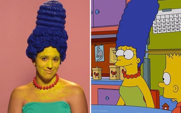 Here’s how to make your hair as big and blue as Marge Simpson’s