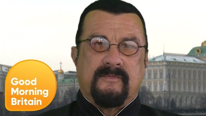 Why the fuck are we still listening to Steven Seagal?