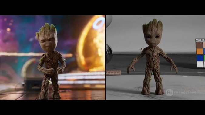 Oh god, this Guardians Of The Galaxy Vol. 2 VFX reel looks like someone skinned Rocket alive