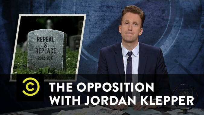 Jordan Klepper provides The Opposition to Trump's plan to sabotage Obamacare