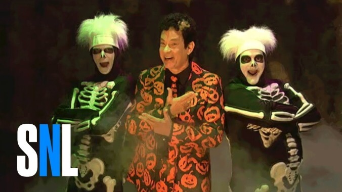 SNL gives Tom Hanks' David S. Pumpkins an animated Halloween special