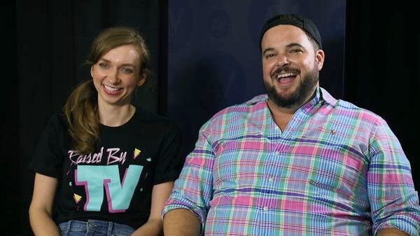 Lauren Lapkus and Jon Gabrus discuss their new nostalgia-loaded podcast