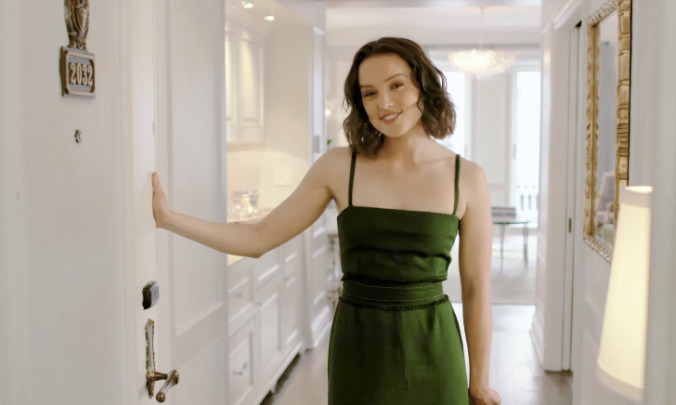 Hang out with Daisy Ridley in her hotel room in this totally not-staged video