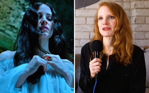 Jessica Chastain on the soul-crushing process of making Crimson Peak