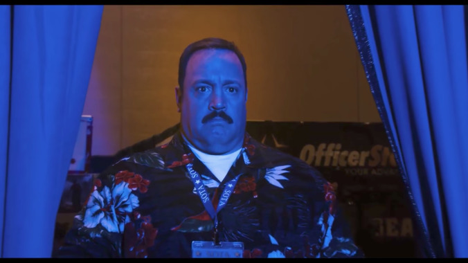 It doesn't take much to turn Paul Blart: Mall Cop 2 into a harrowing horror film