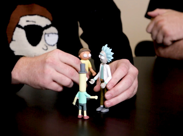 Watch Justin Roiland and Dan Harmon improvise a Rick And Morty episode with action figures