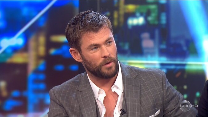 Australian TV host gives away Thor: Ragnarok spoiler right in front of Chris Hemsworth