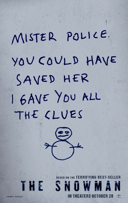 The Snowman's main character is named "Harry Hole," and it only gets worse from there