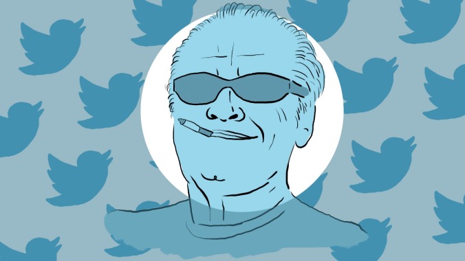 Following Dril, the Twitter account at the end of the world