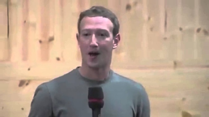 Watch normal person Mark Zuckerberg explain that he was once human