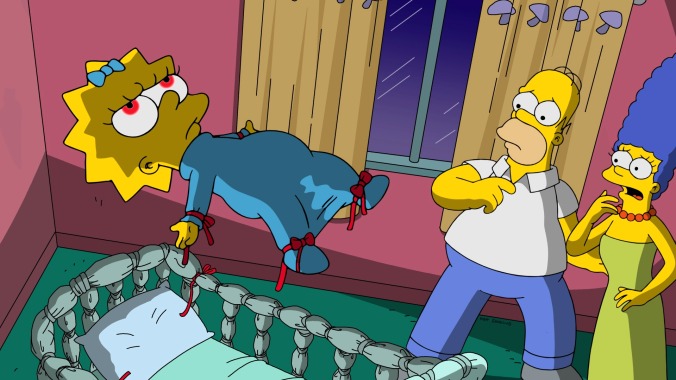 The Simpsons walks us through a visually ambitious but forgettable Treehouse Of Horror