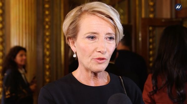 Emma Thompson says artists shouldn't shy away from politics